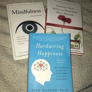 Lot of 3 mindful practice books!